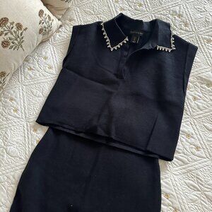 House of Harlow Top and Skirt Set
